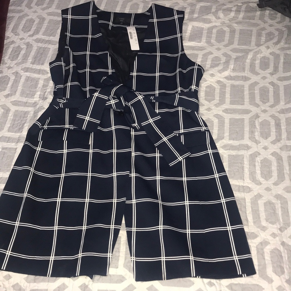 J. Crew Sleeveless Blazer